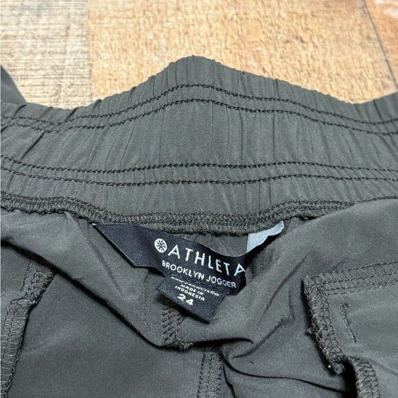 Athleta Brooklyn Legacy Mid Rise Jogger Olive Green - Picture 8 of 10